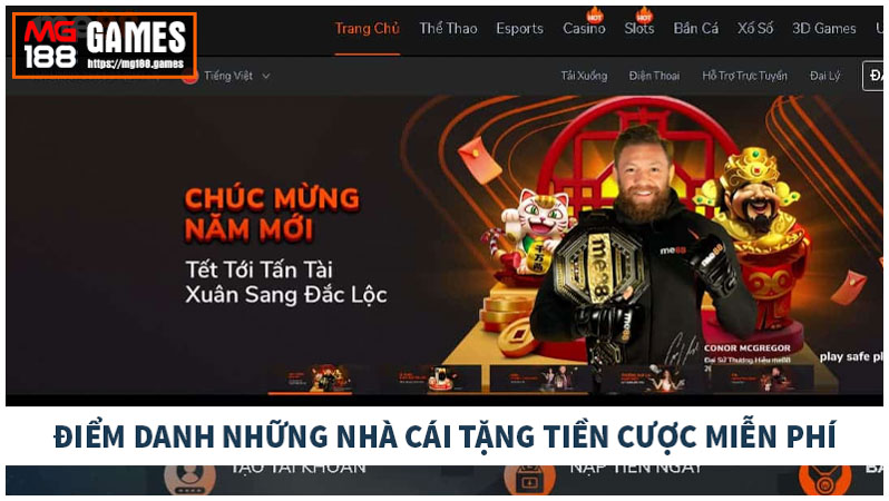 Hàng ngàn chương trình khuyến mãi tặng tiền cược tại me88